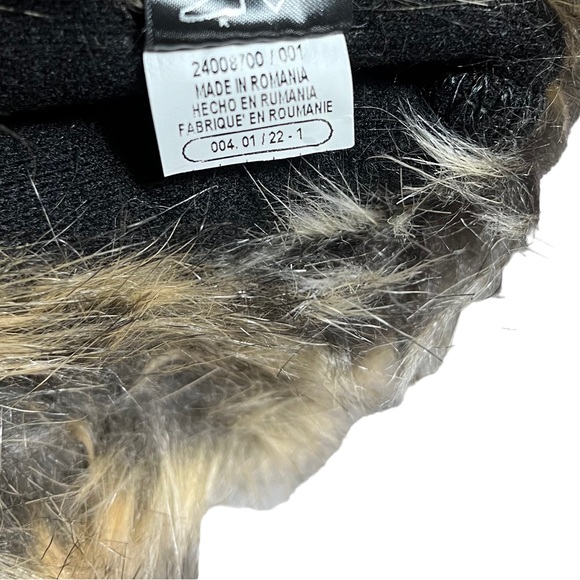 MOON BOOT Monaco WP 2 Faux Fur Collar Tall Boot in Black Women’s Size 5.5 - Picture 10 of 14